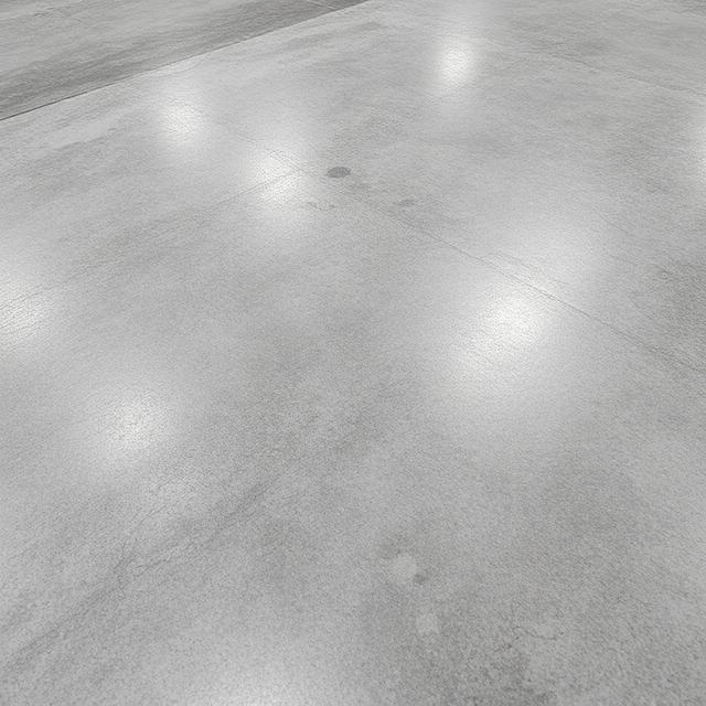 UV-printed graphic on floor surfaces produced by a Vertiq wall printer