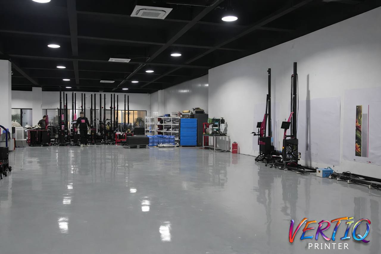 Vertiq factory floor overview
